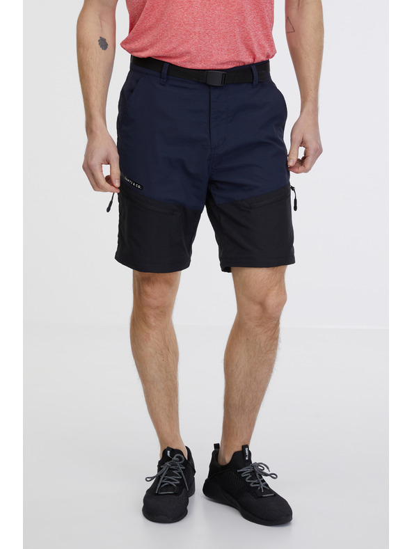 Sam 73 Temno modre moške hlače s snemljivimi nogavicami SAM 73 Caleb