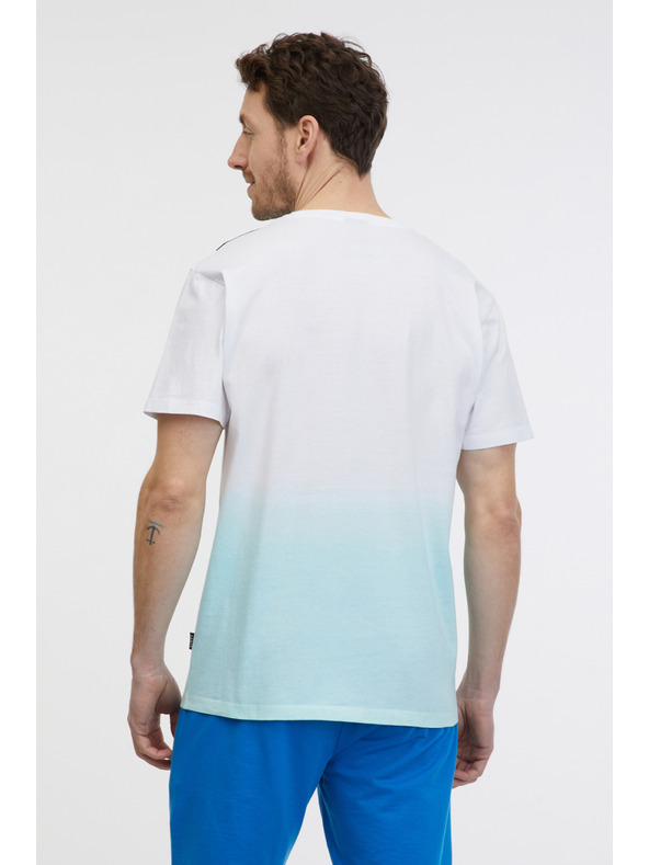 Sam 73 Modro-bela moška majica SAM 73 Vito