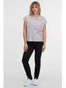 Sam 73 Svetlo vijolična ženska majica z vzorcem SAM 73 Margarita