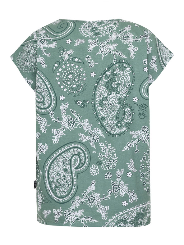 Sam 73 Zelena ženska majica z vzorcem SAM 73 Margarita