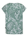 Sam 73 Zelena ženska majica z vzorcem SAM 73 Margarita