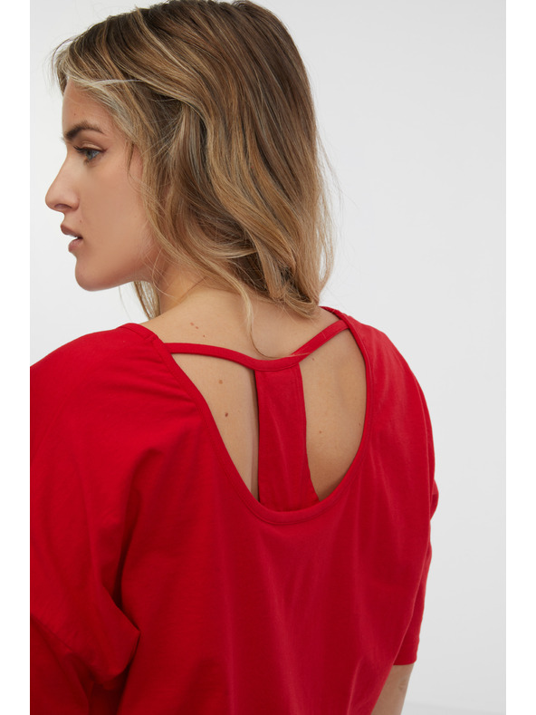 Sam 73 Rdeča ženska majica SAM 73 Carlota