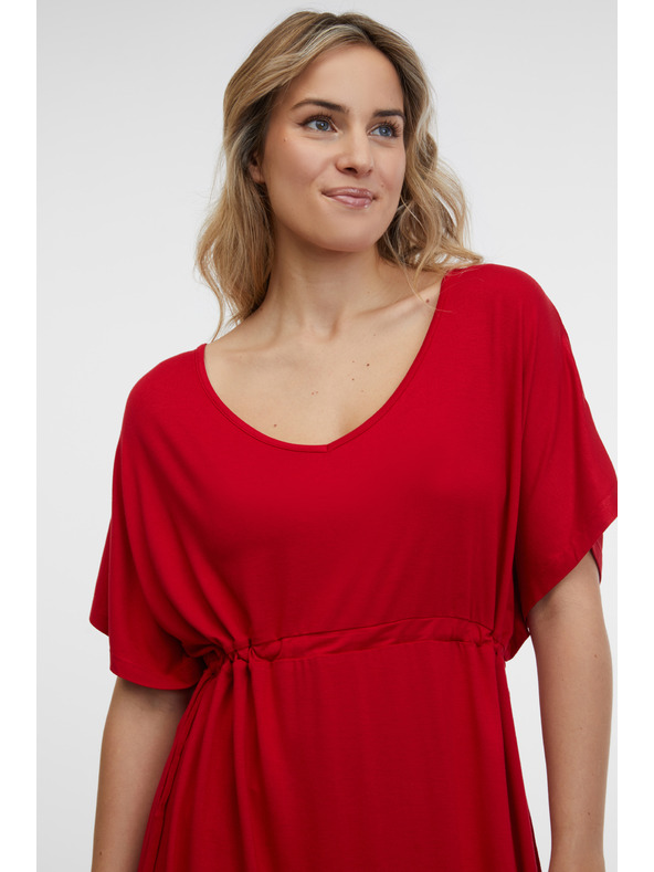 Sam 73 Rdeča ženska obleka SAM 73 Leandra