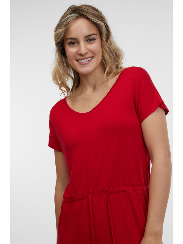 Sam 73 Rdeča ženska obleka SAM 73 Doria