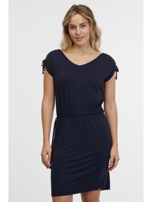 Sam 73 Temno modra ženska obleka SAM 73 Eduarda