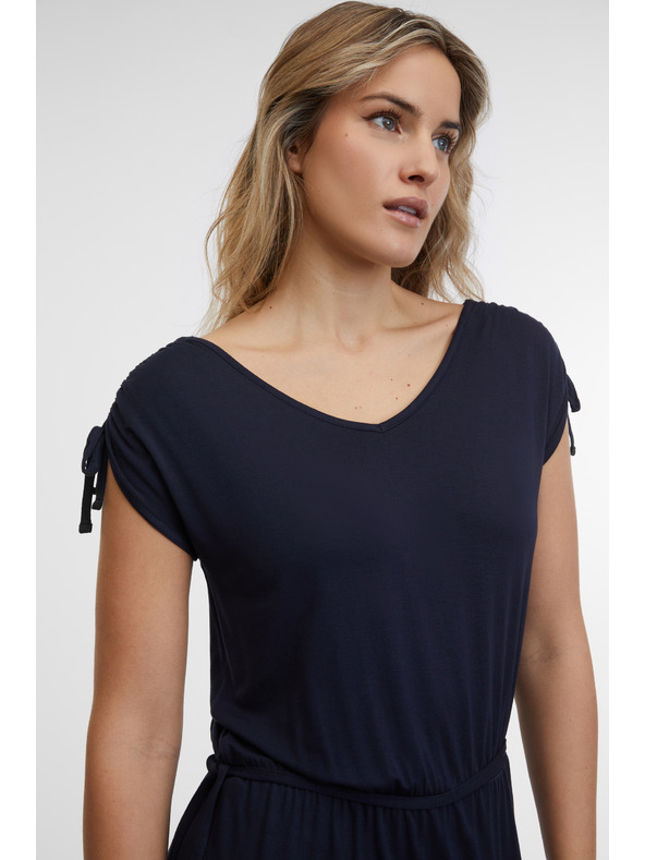 Sam 73 Temno modra ženska obleka SAM 73 Eduarda