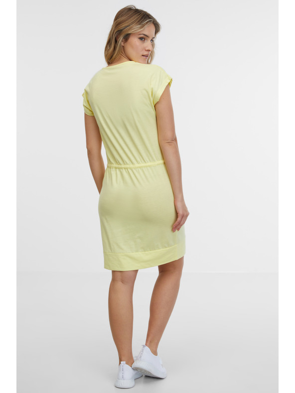 Sam 73 Svetlo rumena ženska obleka SAM 73 Esperanza