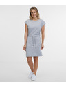 Sam 73 Svetlo siva črtasta ženska obleka SAM 73 Esperanza