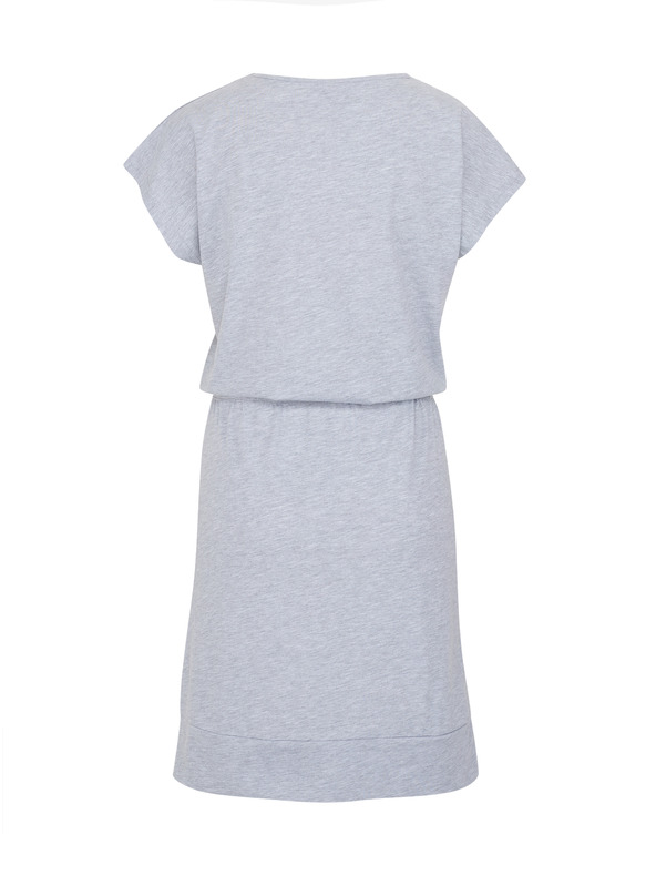 Sam 73 Svetlo siva črtasta ženska obleka SAM 73 Esperanza