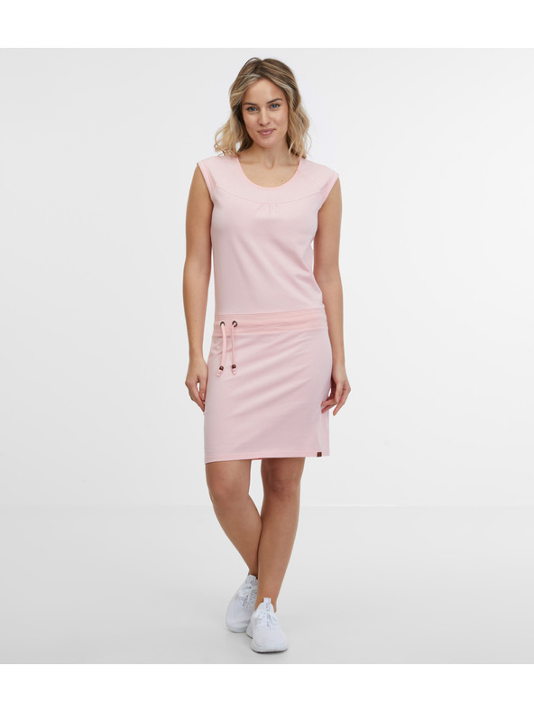 Sam 73 Svetlo roza ženska obleka SAM 73 Perla