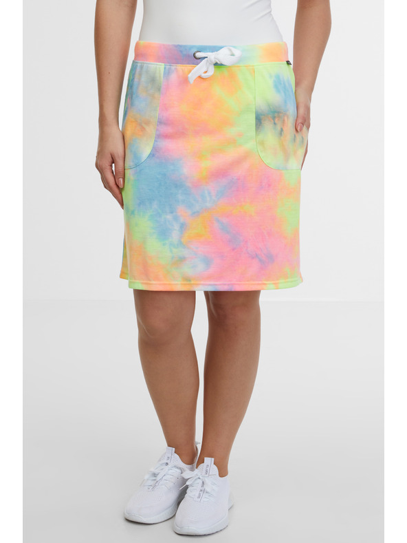 Sam 73 Modro in rožnato vzorčasto žensko krilo SAM 73 Tiara