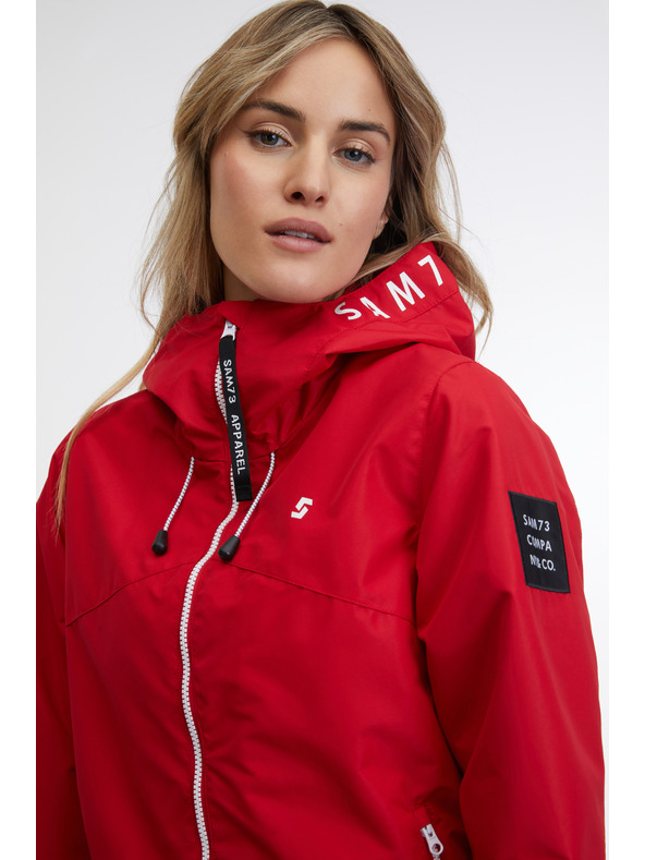 Sam 73 Rdeča ženska lahka jakna SAM 73 Albina