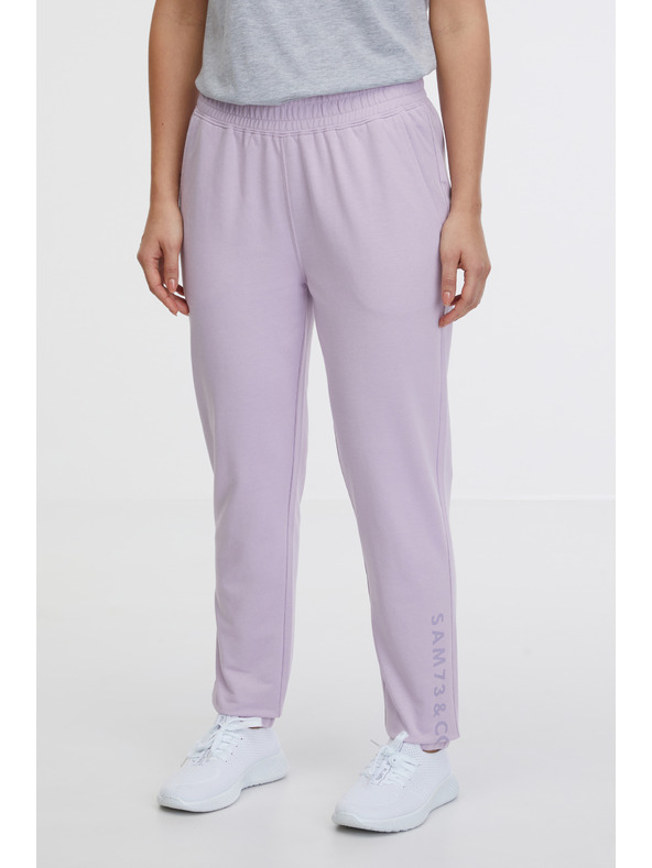 Sam 73 Svetlo vijolične ženske trenirke SAM 73 Magdalena