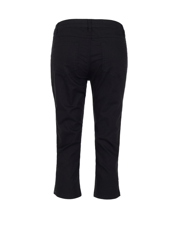 Sam 73 Črne ženske tričetrtinske kavbojke ozkega kroja SAM 73 Amara