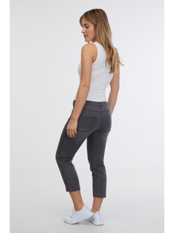 Sam 73 Sive ženske tričetrtinske kavbojke ravnega kroja SAM 73 Antonella