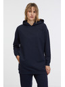 Sam 73 Temno modra ženska podaljšana jopa s kapuco SAM 73 Lola