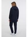 Sam 73 Temno modra ženska podaljšana jopa s kapuco SAM 73 Lola