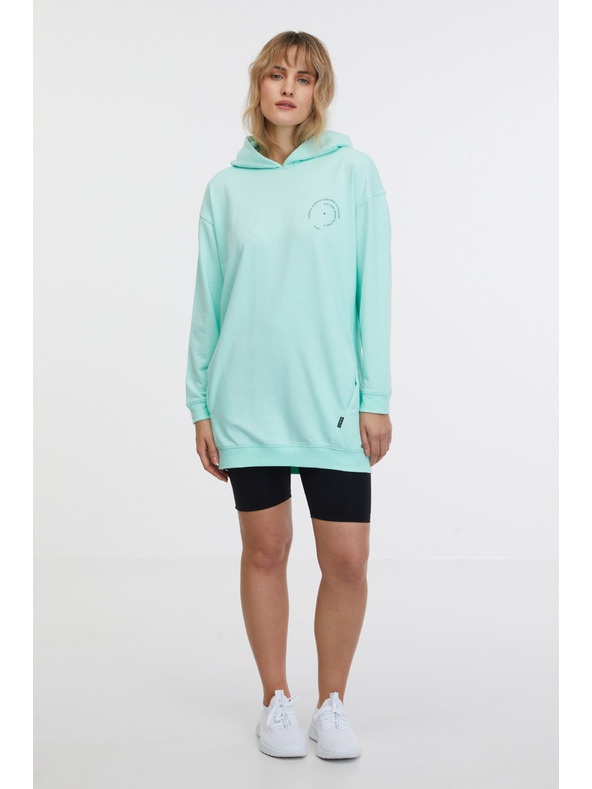 Sam 73 Turkizna ženska podaljšana jopa s kapuco SAM 73 Lola