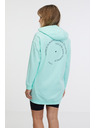 Sam 73 Turkizna ženska podaljšana jopa s kapuco SAM 73 Lola