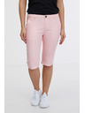 Sam 73 Svetlo roza ženske kapri hlače SAM 73 Ariel