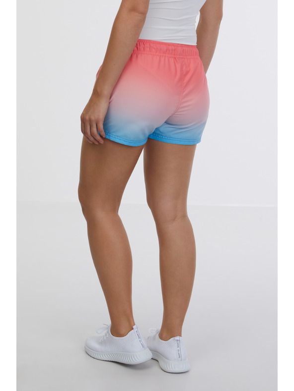 Sam 73 Modro-rožnate ženske kratke hlače SAM 73 Azalea