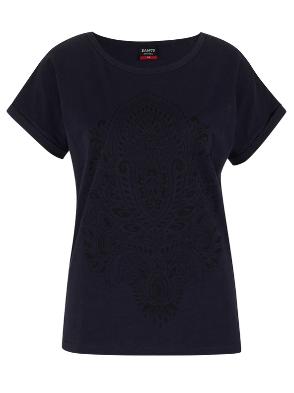 Sam 73 Temno modra ženska majica SAM 73 Nazarena
