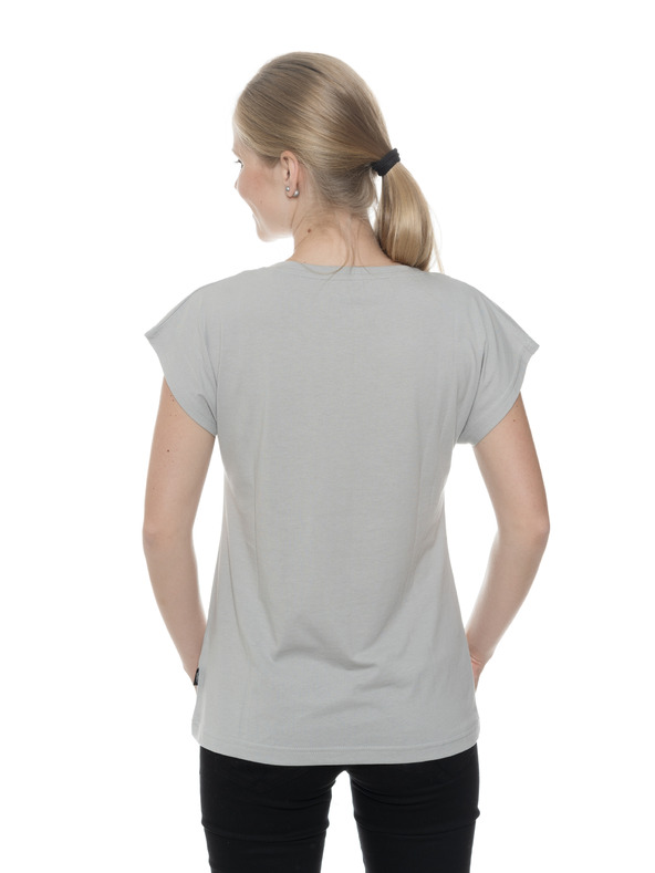 Sam 73 Siva ženska majica s potiskom SAM 73