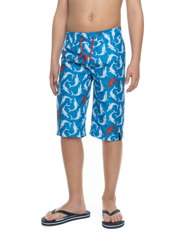 Sam 73 Modre fantovske vzorčaste kopalke SAM 73