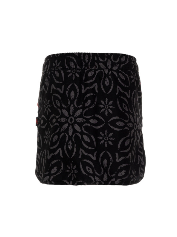 Sam 73 Črna vzorčasta deklinska krilo SAM 73