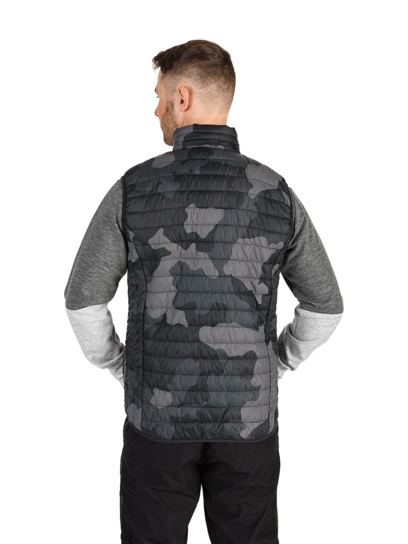 Sam 73 Temno siv moški jopič z vzorcem SAM 73