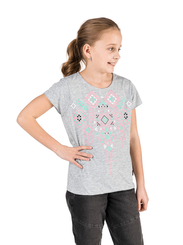 Sam 73 Svetlo siva dekliška majica SAM 73