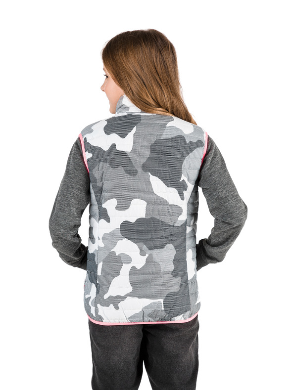 Sam 73 Svetlo siv dekliški telovnik SAM 73