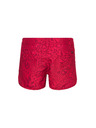 Sam 73 Rdeče ženske kratke hlače z vzorcem SAM 73
