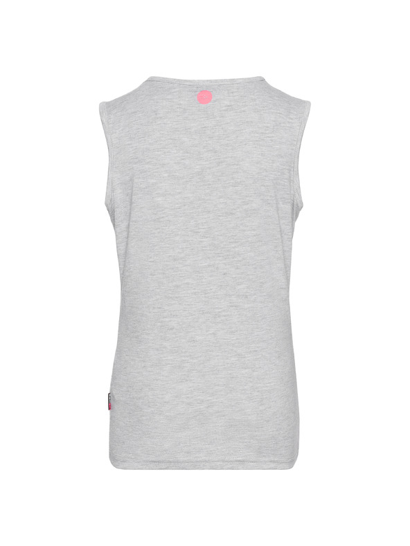 Sam 73 Siva dekliška majica s potiskom SAM 73