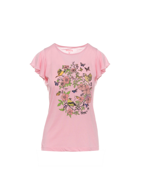 Sam 73 Roza ženska majica SAM 73