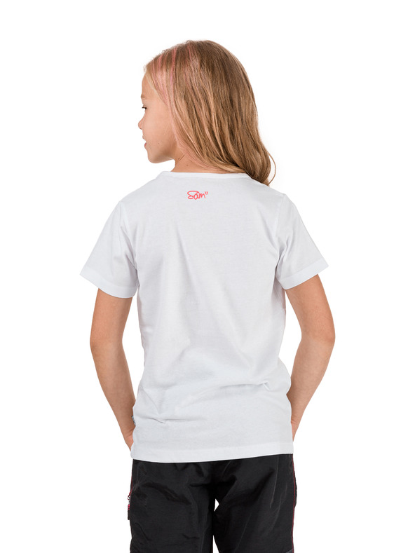 Sam 73 Bela dekliška majica SAM 73 Bidano