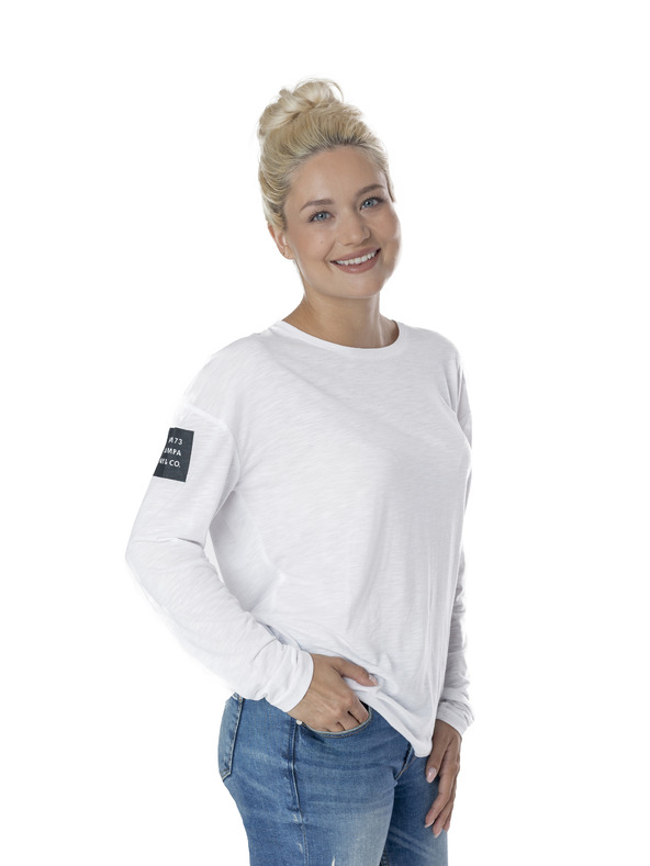 Sam 73 Bela ženska majica SAM 73