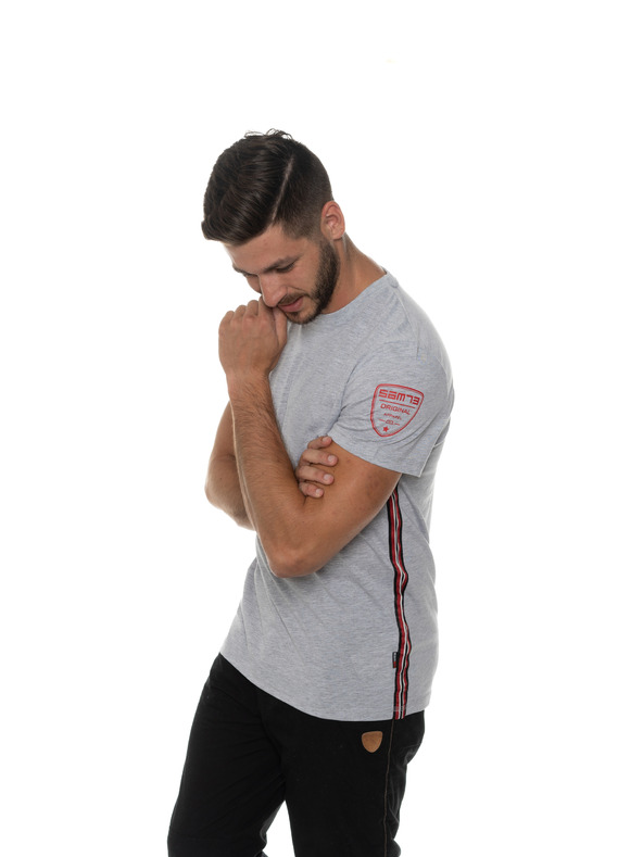 Sam 73 Siva moška majica SAM 73