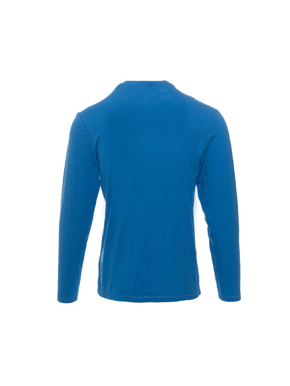 Sam 73 Modra moška majica z gumbi SAM 73