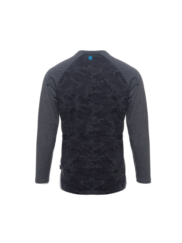 Sam 73 Temno modra moška vzorčasta majica SAM 73