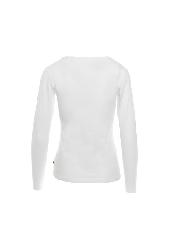 Sam 73 Bela ženska majica s potiskom SAM 73