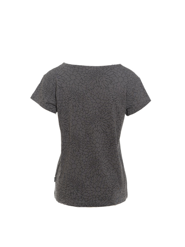 Sam 73 Siva ženska cvetlična majica SAM 73