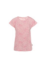 Sam 73 Rožnata ženska cvetlična majica SAM 73
