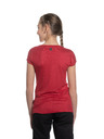 Sam 73 Rdeča dekliška majica s potiskom SAM 73
