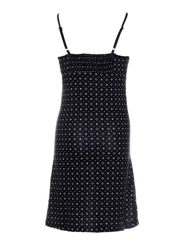 Sam 73 Temno modre dekliške vzorčaste obleke SAM 73