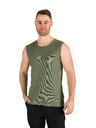 Sam 73 Zelena moška majica brez rokavov SAM 73 Adim