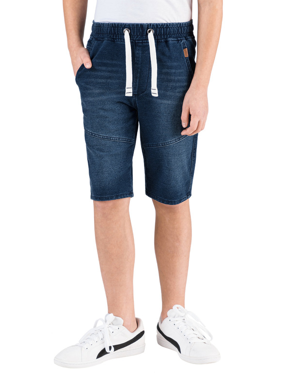 Sam 73 Temno modre fantovske kratke hlače SAM 73