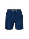 Sam 73 Modre moške kratke kopalne hlače s potiskom SAM 73