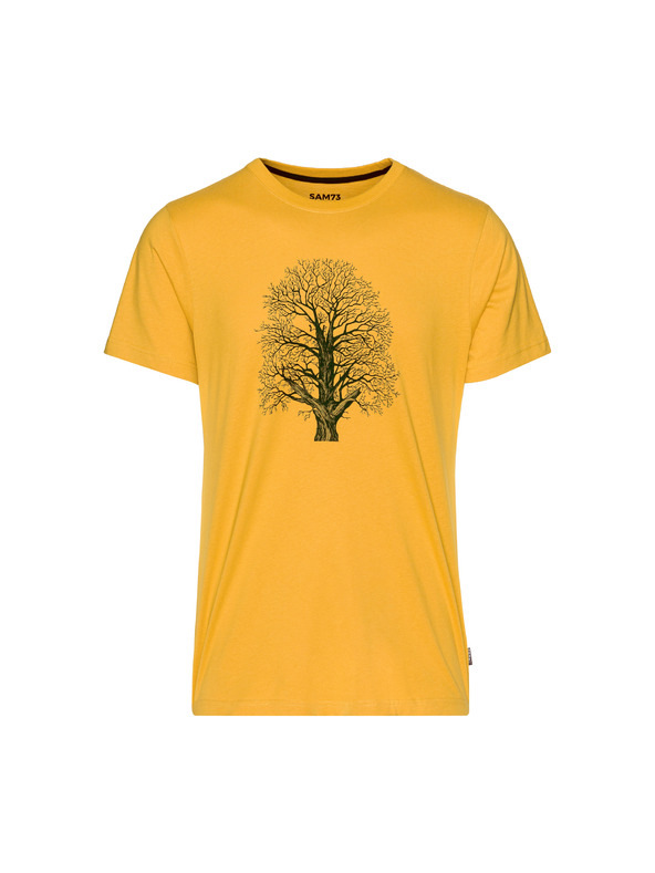 Sam 73 Rumeno moško majico SAM 73