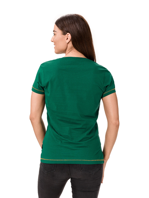 Sam 73 Zelena ženska majica SAM 73 Cerina